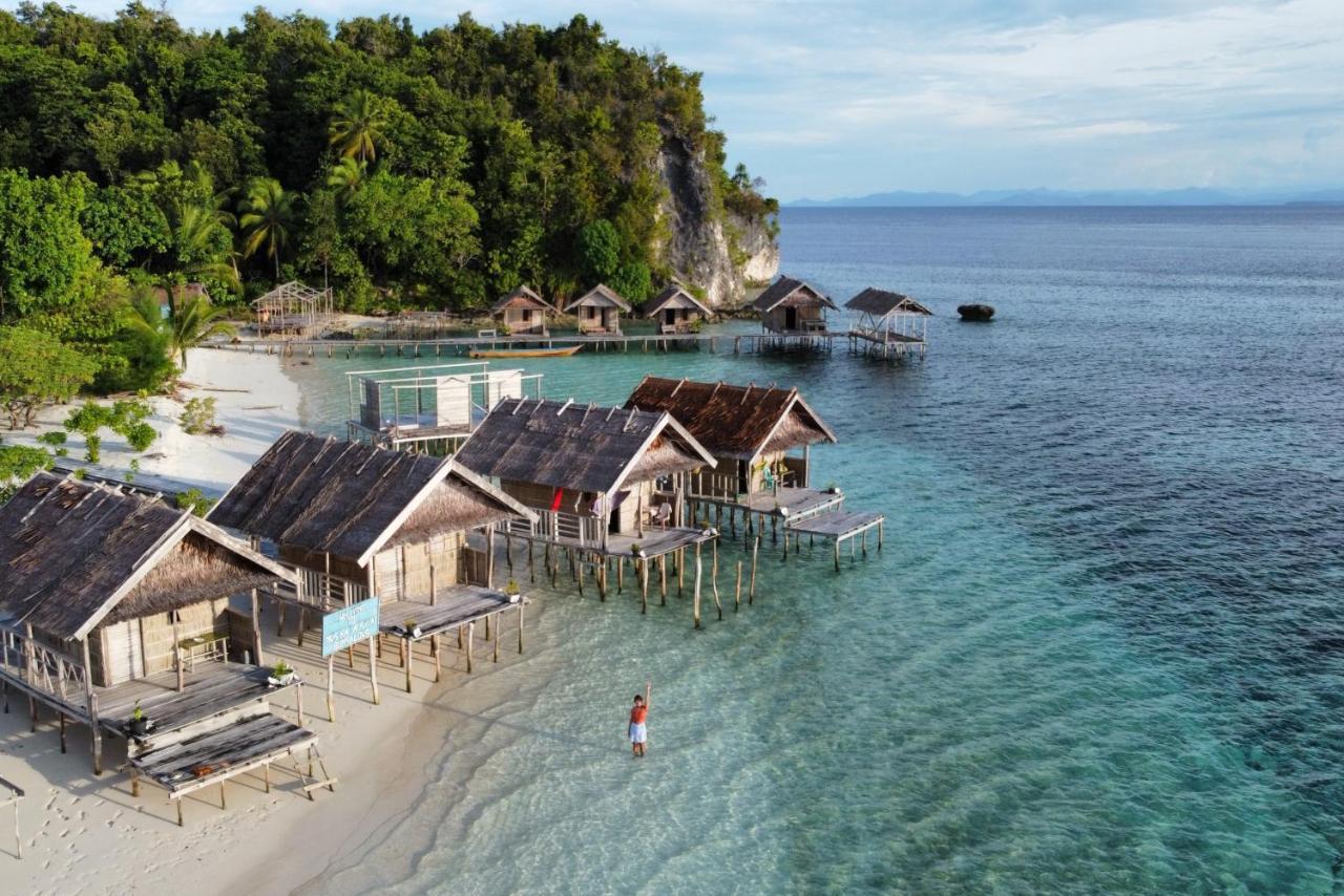 Nus Homestay Raja Ampat Kri Ngoại thất bức ảnh